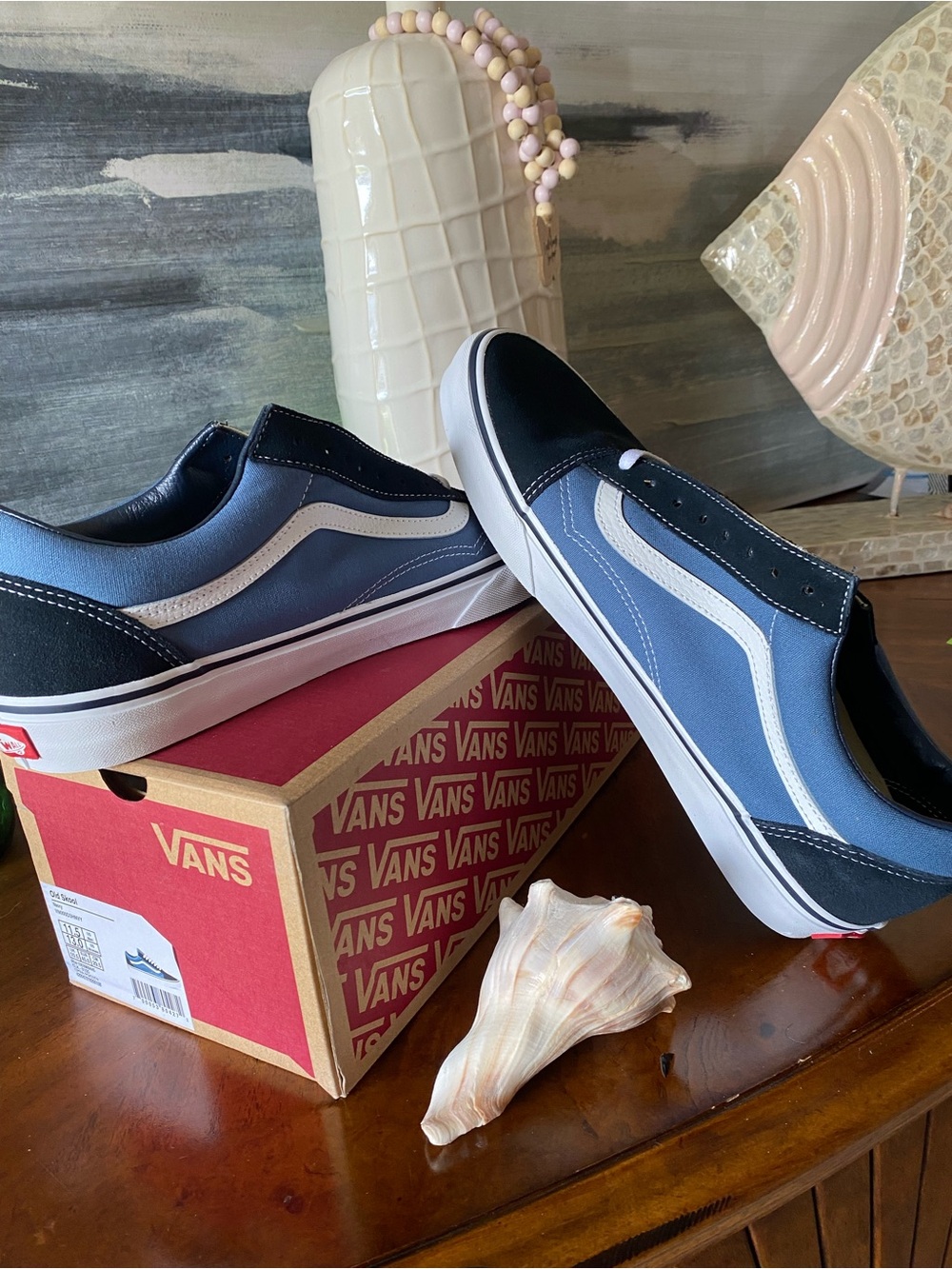 Vans Men's 11.5 “Old Skool” Navy Sneakers
